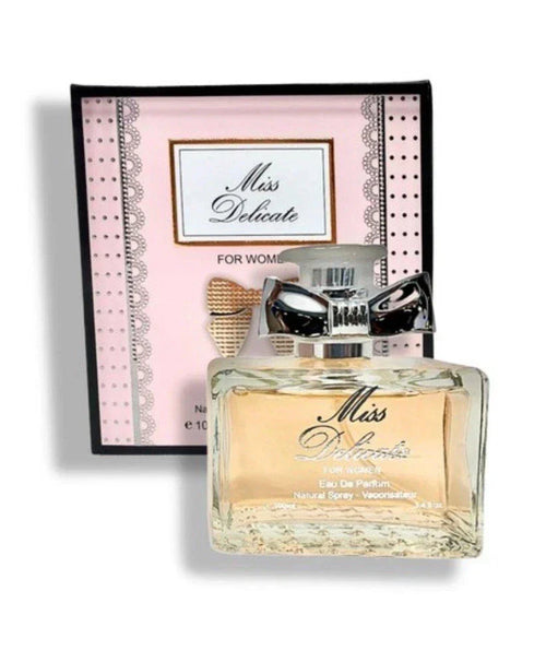 Fragrance Couture MISS DELICATE for Women Eau de Parfum Spray 3.4 oz (100ml) – Long-Lasting Women's Perfume