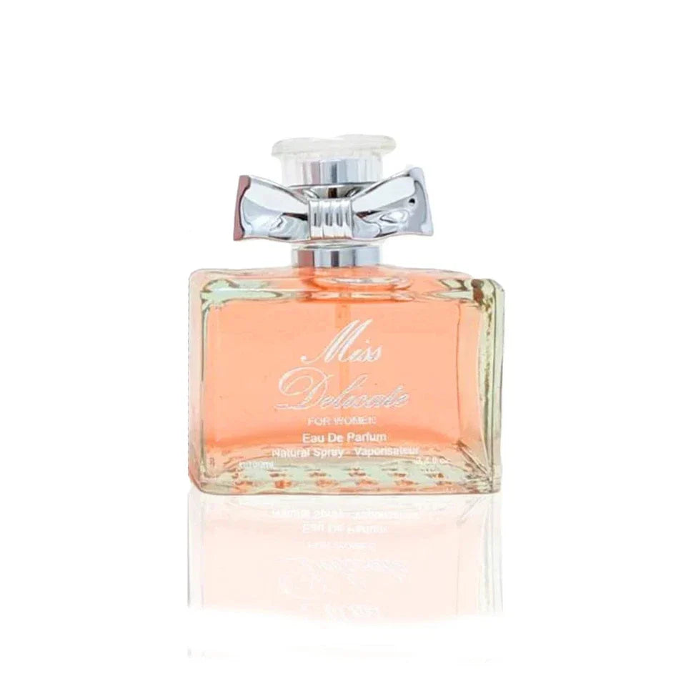 Fragrance Couture MISS DELICATE for Women Eau de Parfum Spray 3.4 oz (100ml) – Long-Lasting Women's Perfume