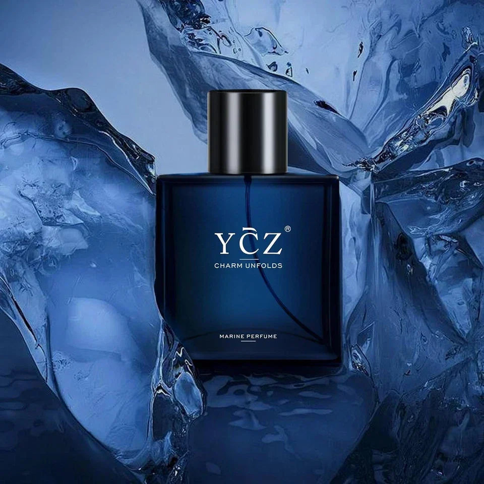 YCZ Charm Unfolds Marine Perfume for Men 1.7 oz (50ml) – Long-Lasting Fresh Men's Fragrance