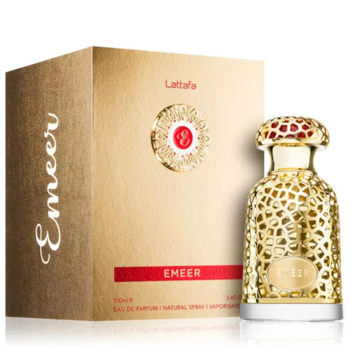 Lattafa Emeer Eau de Parfum Spray 3.4 oz (100ml) – Long-Lasting Unisex Fragrance, New